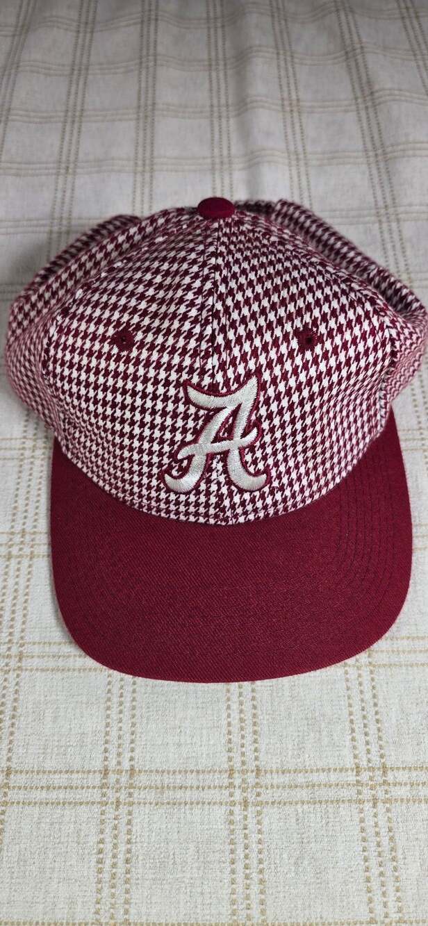 Kudzu Alabama Crimson Tide Houndstooth Hat Strapback Crimson White